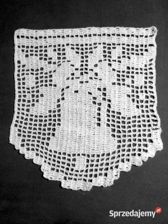 Ozdoba szydełkowa ANIOŁEK DZWONEK świecznik śląskie Katowice