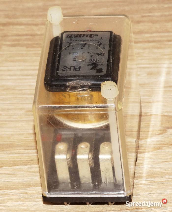 Przekaźnik PU3 ELEKTROBUDOWA 4 A 250 VAC cewka Części i akcesoria Gliwice sprzedam