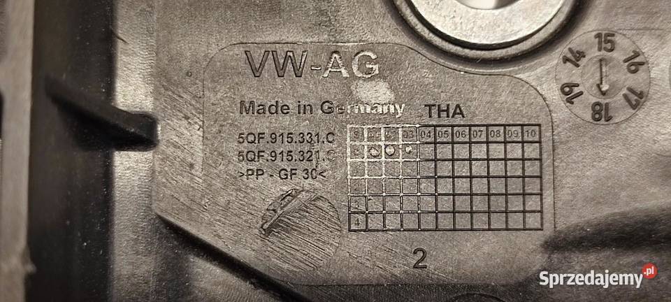 VW TIGUAN II PODSTAWA AKUMULATORA 5QF915331C