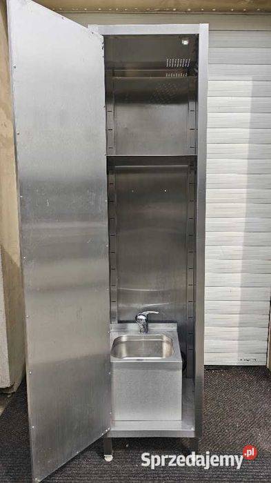 Szafa porządkowa nierdzewna z umywalką 50x50x200 Góra sprzedam