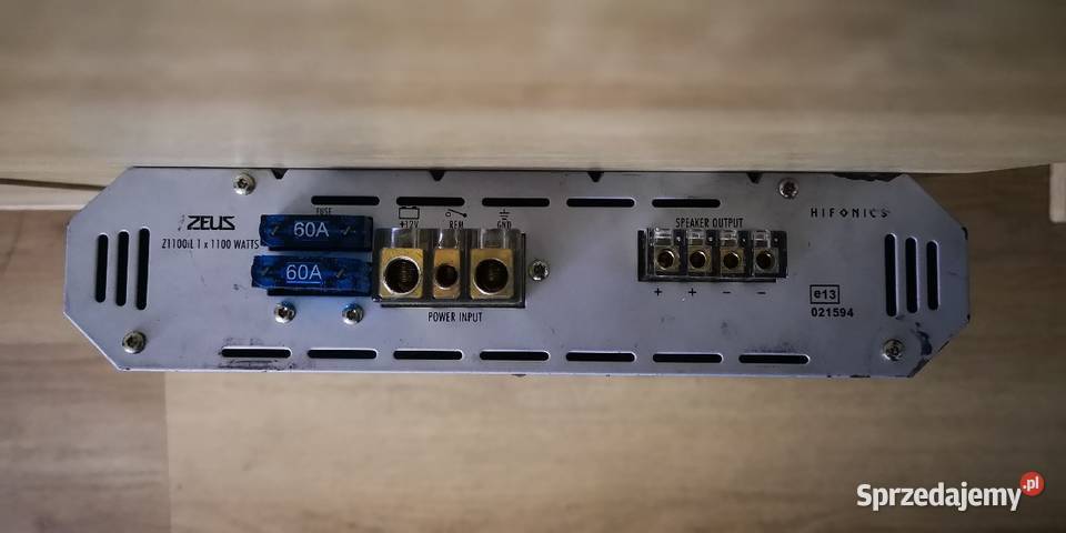 Wzmacniacz Hifonics Zeus Z1100IL Jasło sprzedam