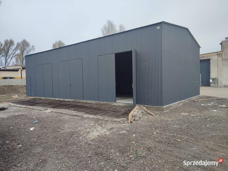 Garaż Blaszany MAGAZYNWiata Garażowa Blaszana Lublin sprzedam