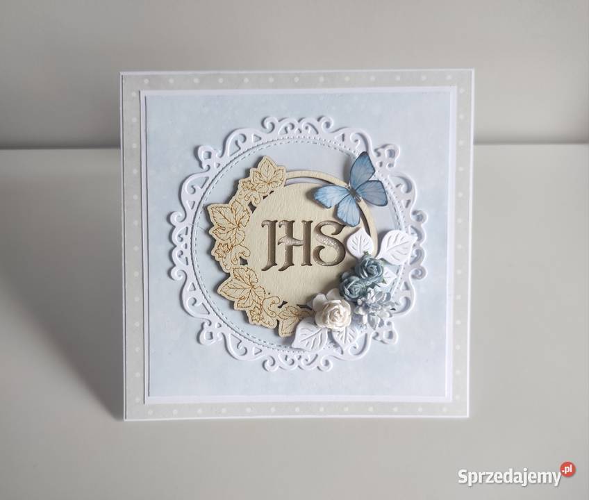 Kartka okolicznościowa ręcznie robiona na Łódź