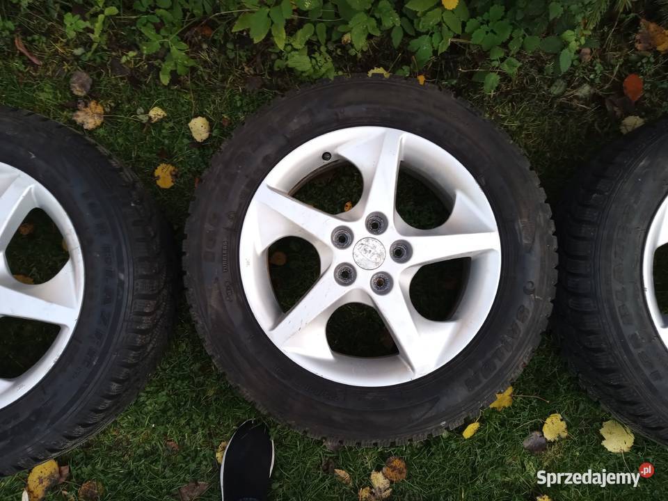 felgi aluminiowe 17 5x114 z oponami zimowymi Łomnica sprzedam