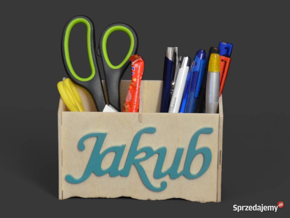 Organizer na przybory szkolne kredki z