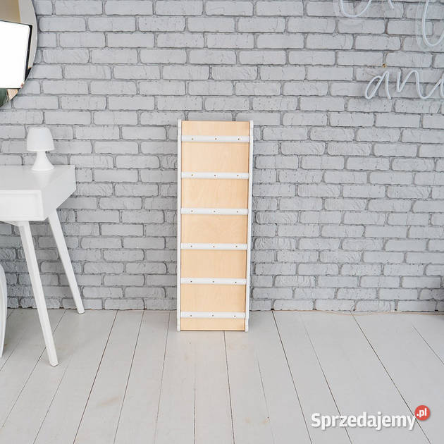 zjeżdżalnia dwustronna Woodiko drewnobiały Kraków