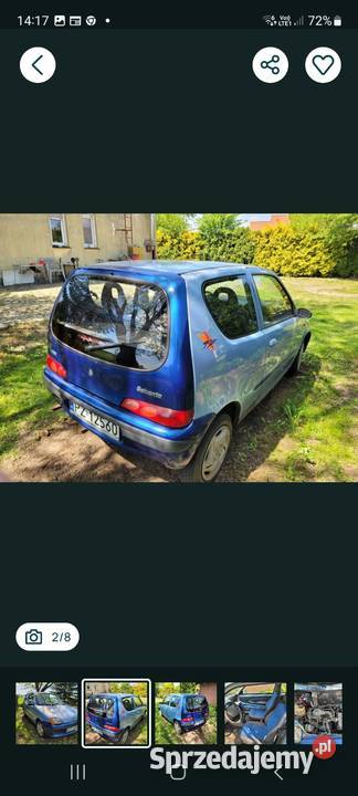 Fiat Seicento Kórnik