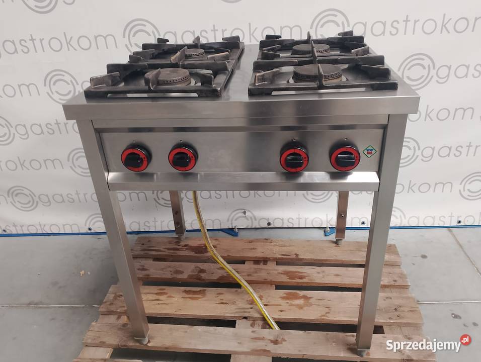 Kuchnia gazowa 4 palnikowa REDFOX SPB 7080G Gastronomia dolnośląskie Wrocław sprzedam