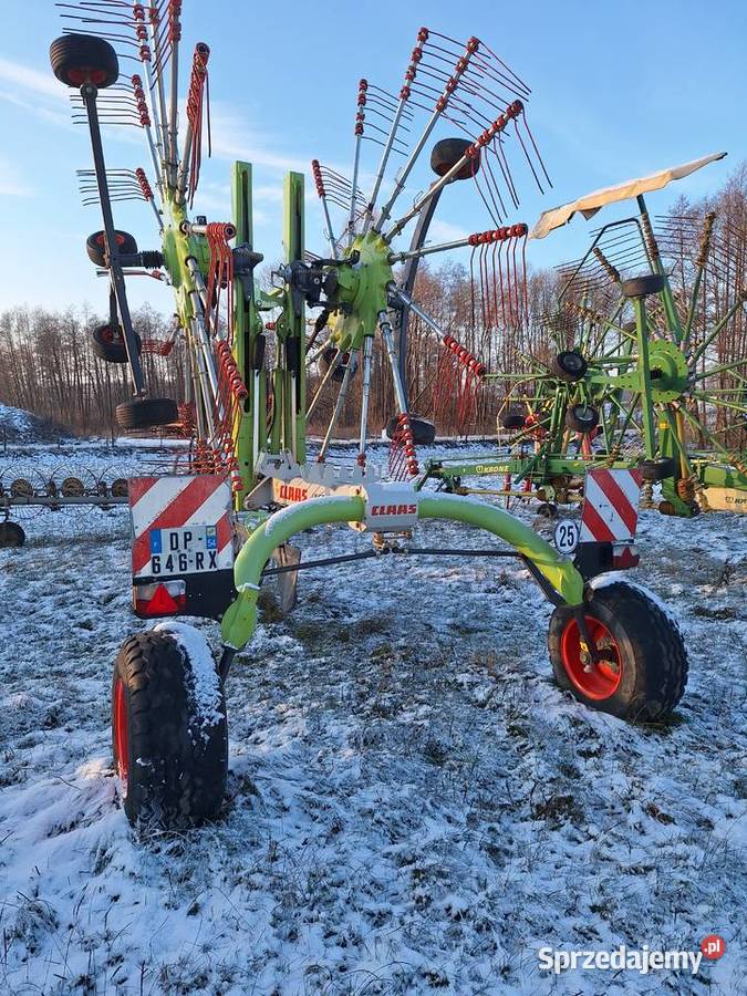 Zgrabiarki dwukaruzelowe pottinger krone Fella nieuszkodzony