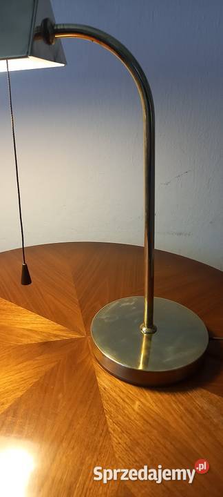 Gabinetowa lampa bankierka Antyki, Sztuka, Kolekcje Skierniewice sprzedam