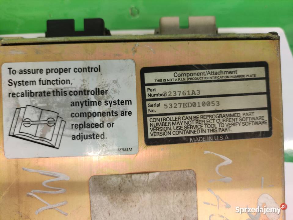 Komputer Sterownik Moduł ECU 323761A3 323758A4 Wilkowo