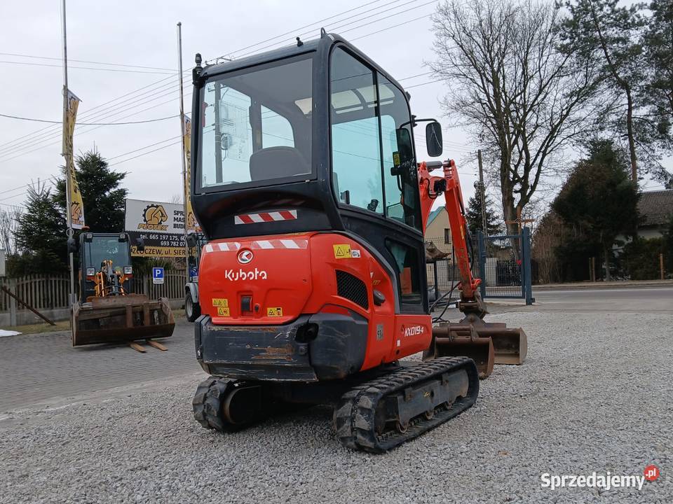Kubota KX0194 Minikoparka z 2020 roku waga 1900 Złoczew