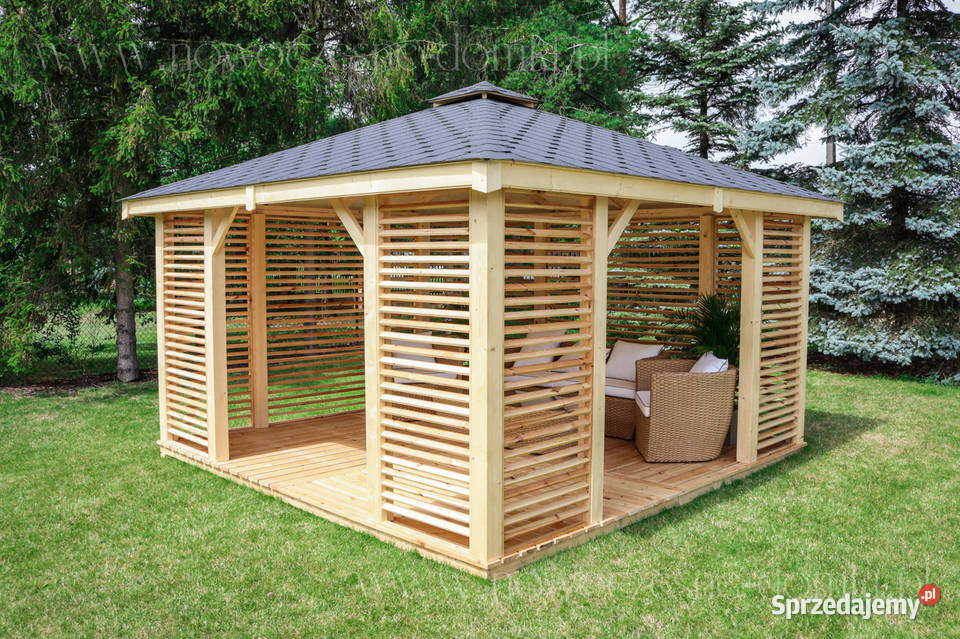 Altana ogrodowa Torino 1 wym 4x4m Producent małopolskie Kraków