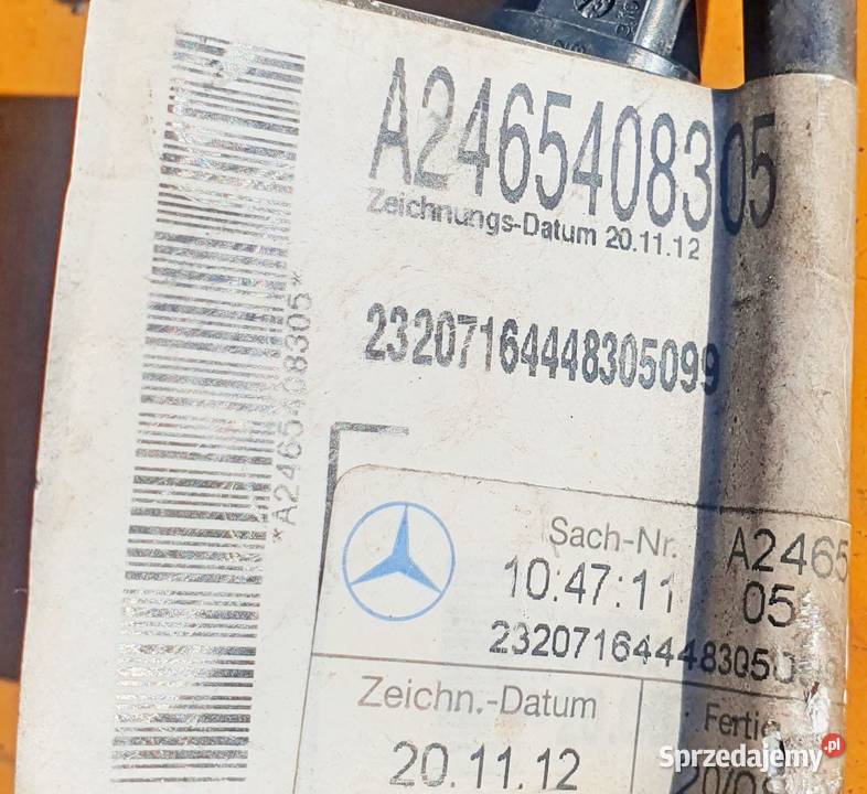 MERCEDES CLA W117 2015 rp 22 CDI WIĄZKA Rok produkcji 2015 Radom