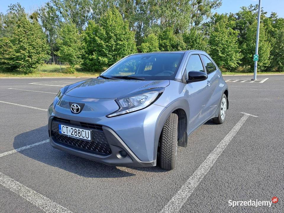 Toyota Aygo 2024r idealne system Start-Stop Toruń