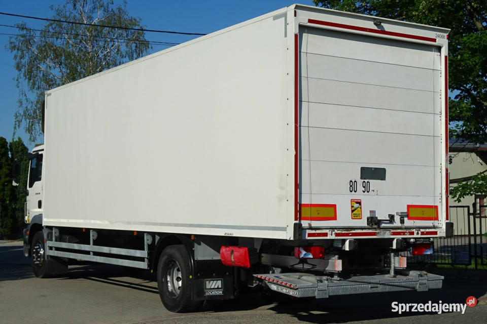 MAN TGM 18290 Euro 6 konten21 palet winda Góra Kalwaria