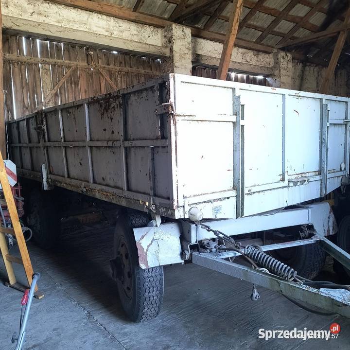 Przyczepa rolnicza d50 nieuszkodzony łódzkie Wola Jankowska