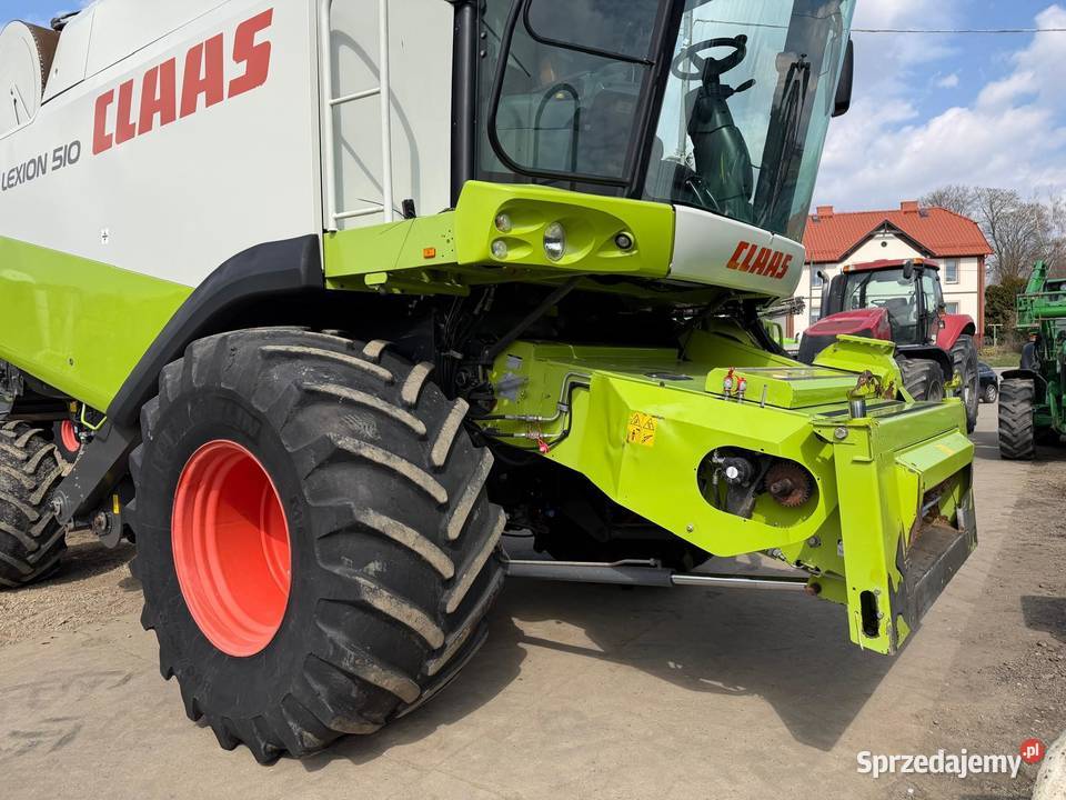 Kombajn zbożowy Claas Lexion 510 nieuszkodzony sprzedam