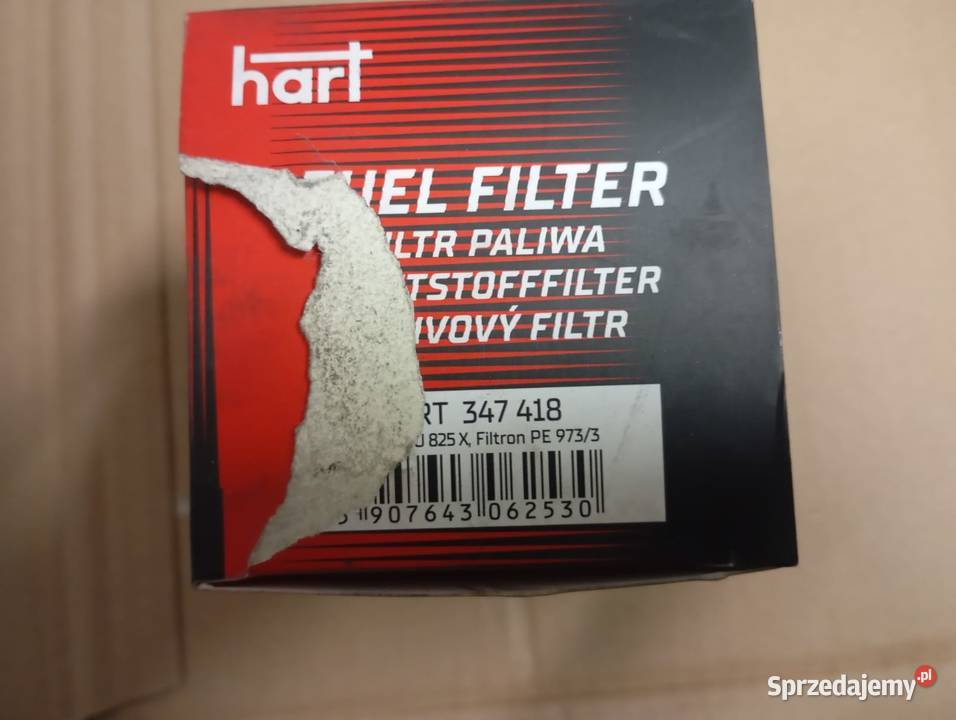 Filtr paliwa Hart 347418 osobowe Lipno