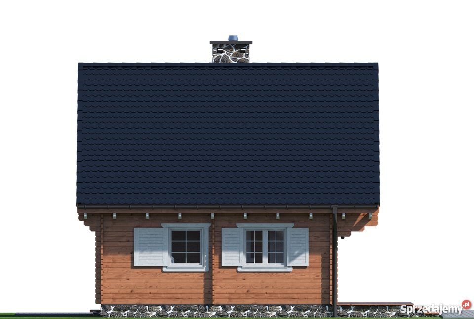 DREWNIANY DOMEK LETNISKOWY KAROLINA 61 19 M2 warmińsko-mazurskie Mrągowo