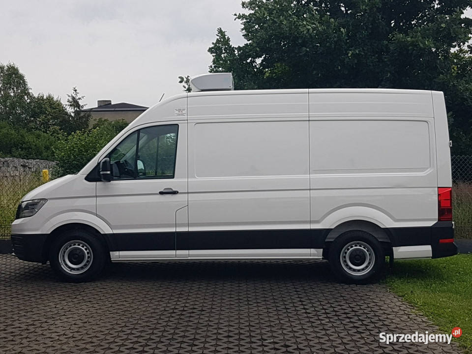 Volkswagen Crafter MAN CHŁODNIA AGREGAT FUNKCJA garażowany Samochody dostawcze śląskie Poręba