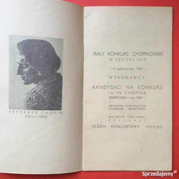 759 Programy Filharmonii w Szczecinie Szczecin