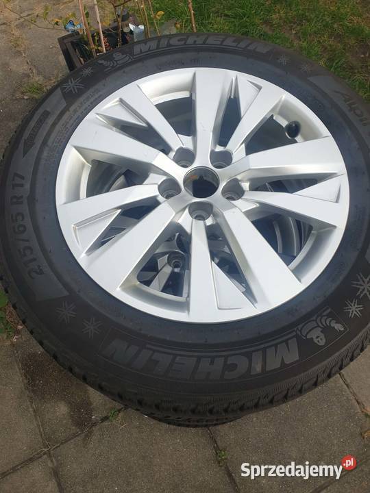 opony felgi kpl zima 17 5x108 21565 R17 Peugeot 17cale dolnośląskie Wrocław