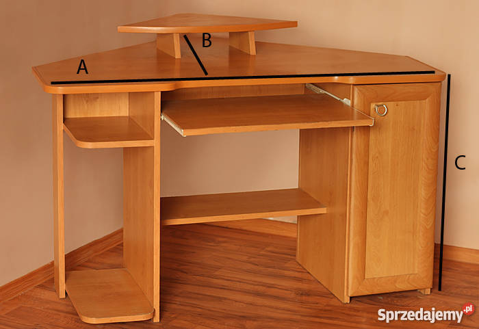 solidne biurko narożne Ruda Kozielska sprzedam