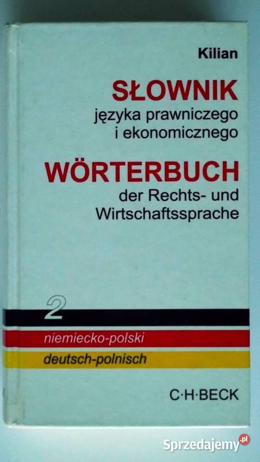 Słownik języka prawniczego i ekonomicznego Warszawa