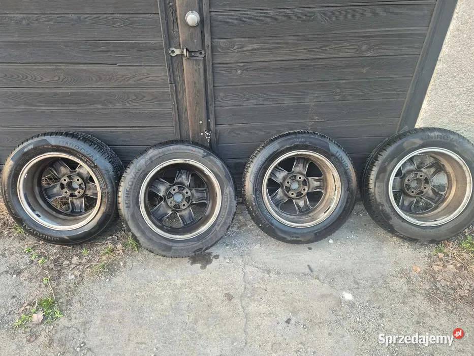 Komplet opon letnich z felgami 18565 R15 sprzedam