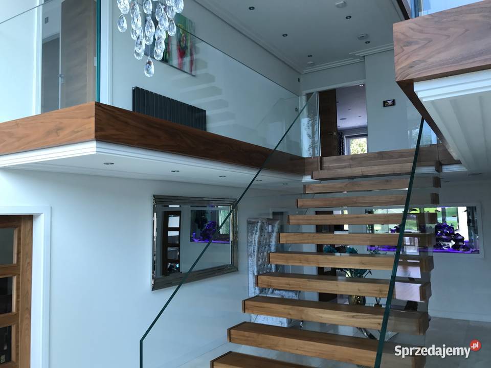 Balustrady szklane balkony szklane barierki Tokarnia