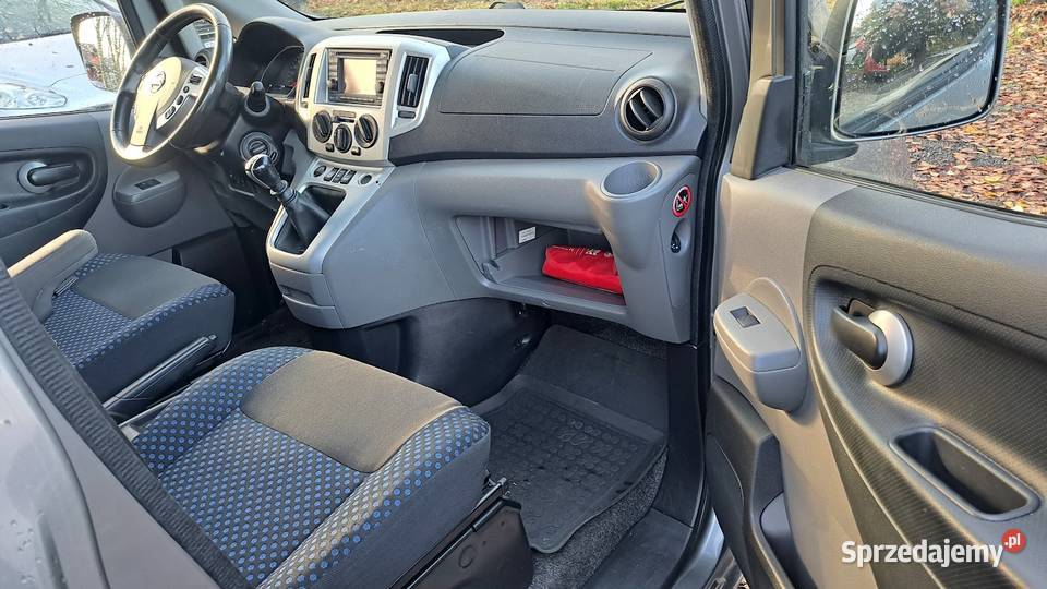 Nissan NV200 15 dci Evalia 7osobowy Klima Navi elektryczne szyby Goczałkowice-Zdrój
