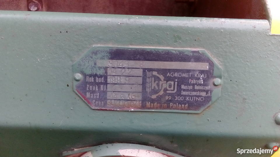 Siewnik poznaniak 3 Rolnictwo Łozina