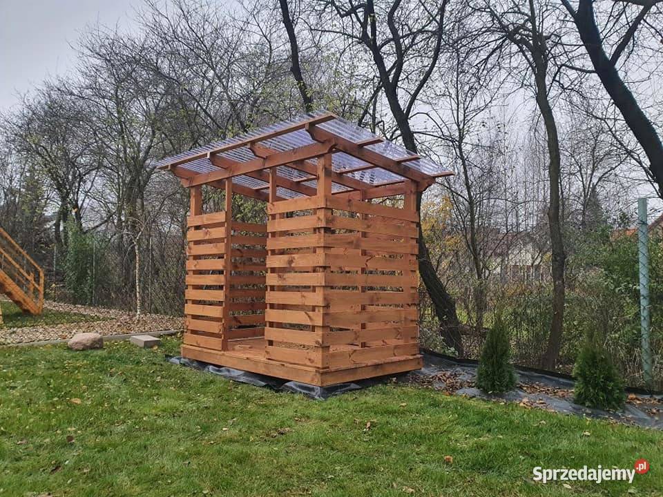 drewutnia składzik na drewno drewno kominkowe Zamość