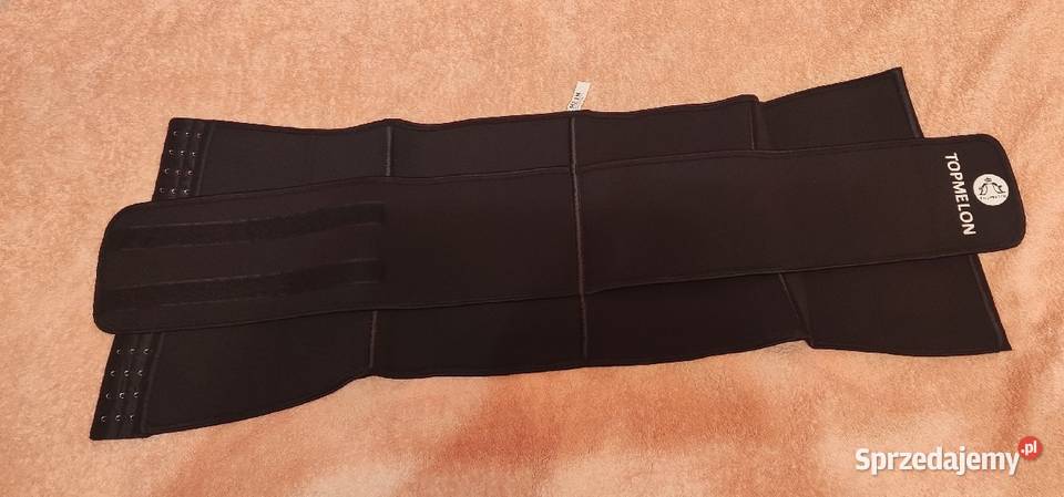 Gorset neoprenowy do ćwiczeń na brzuch XL czarny Sprzęt do ćwiczeń Sport i Wypoczynek mazowieckie Piaseczno