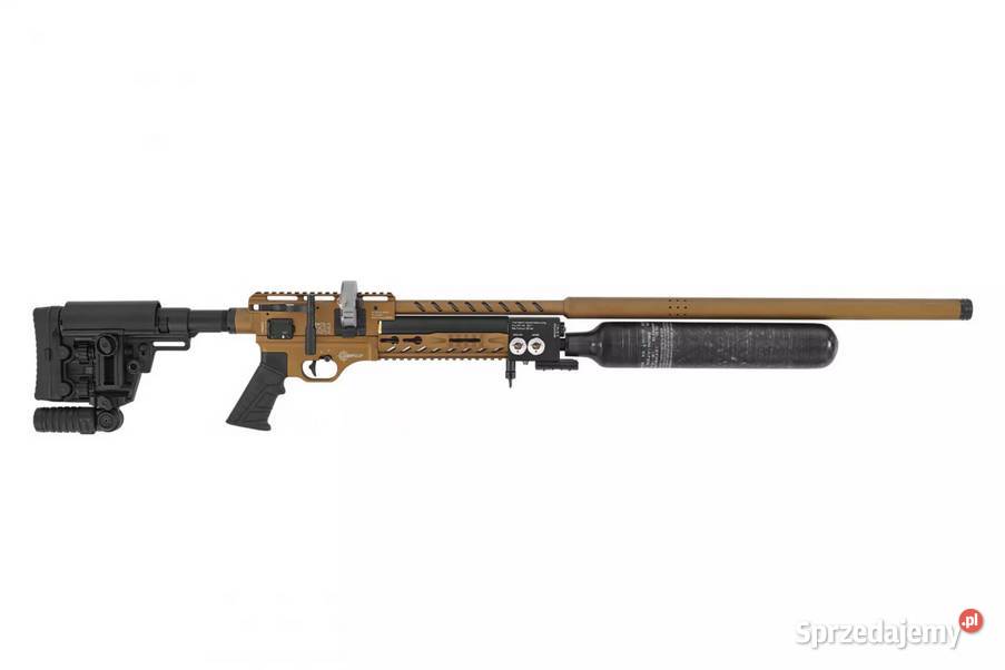 Wiatrówka Hatsan Factor Sniper S 55 mm FDE Sporty strzeleckie i myślistwo Trzcianka