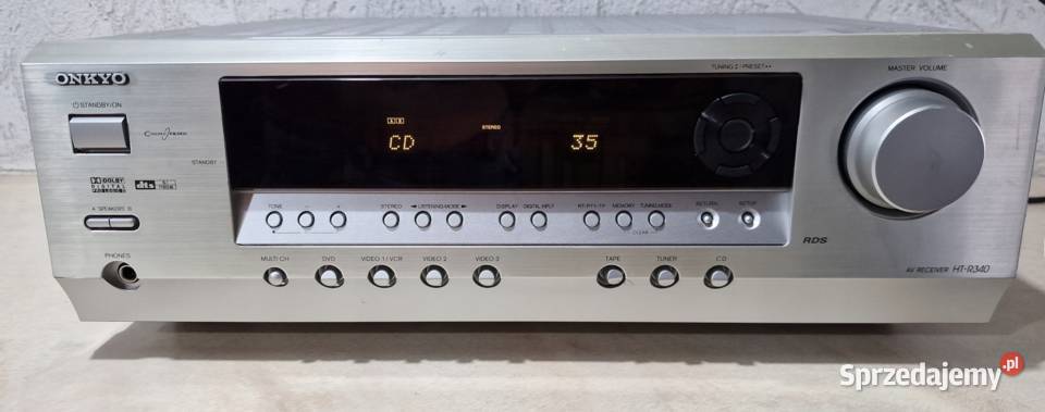Wzmacniacz CD Reciver Onkyo HT R 340 HTR340 Międzychód