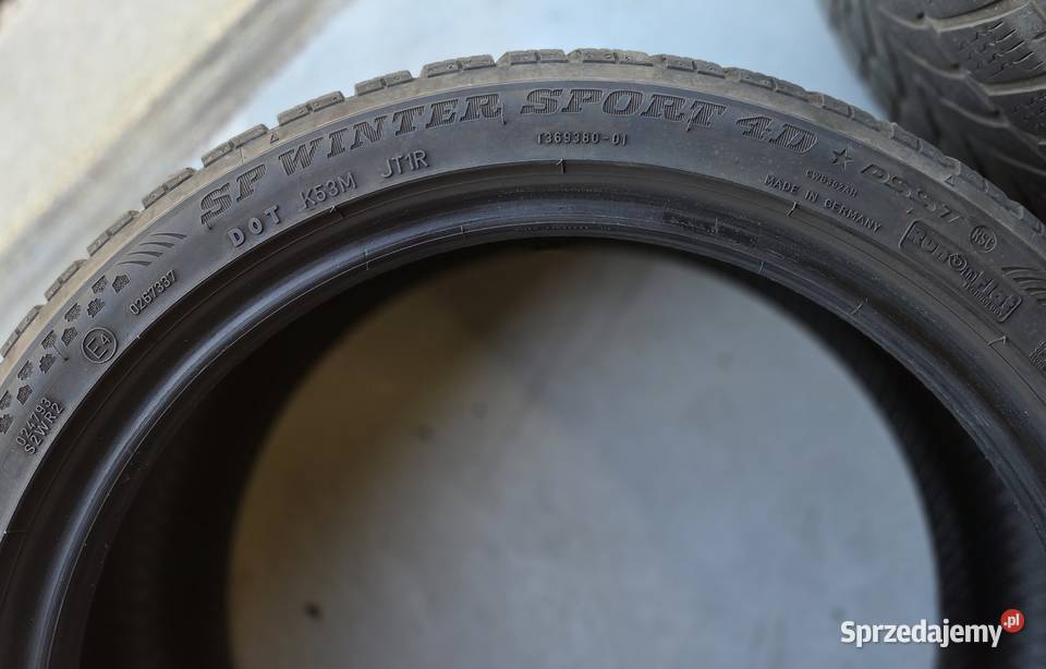 4 opony zimowe Dunlop SP Winter Sport 4D RF mazowieckie Warszawa