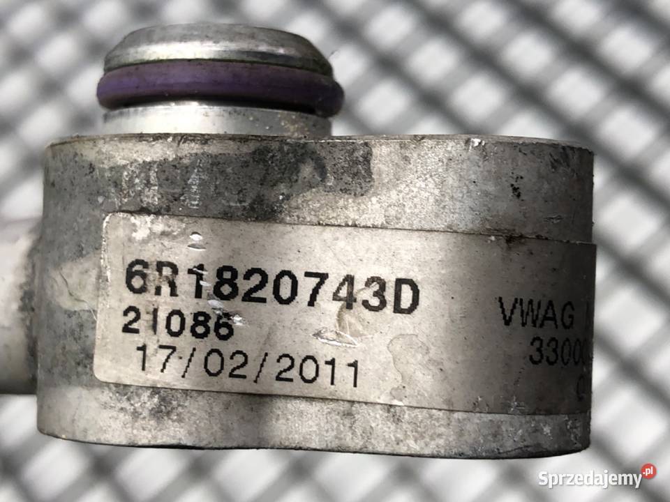 RURKA KLIMATYZACJI SEAT IBIZA IV 6R1820743D 14 osobowe