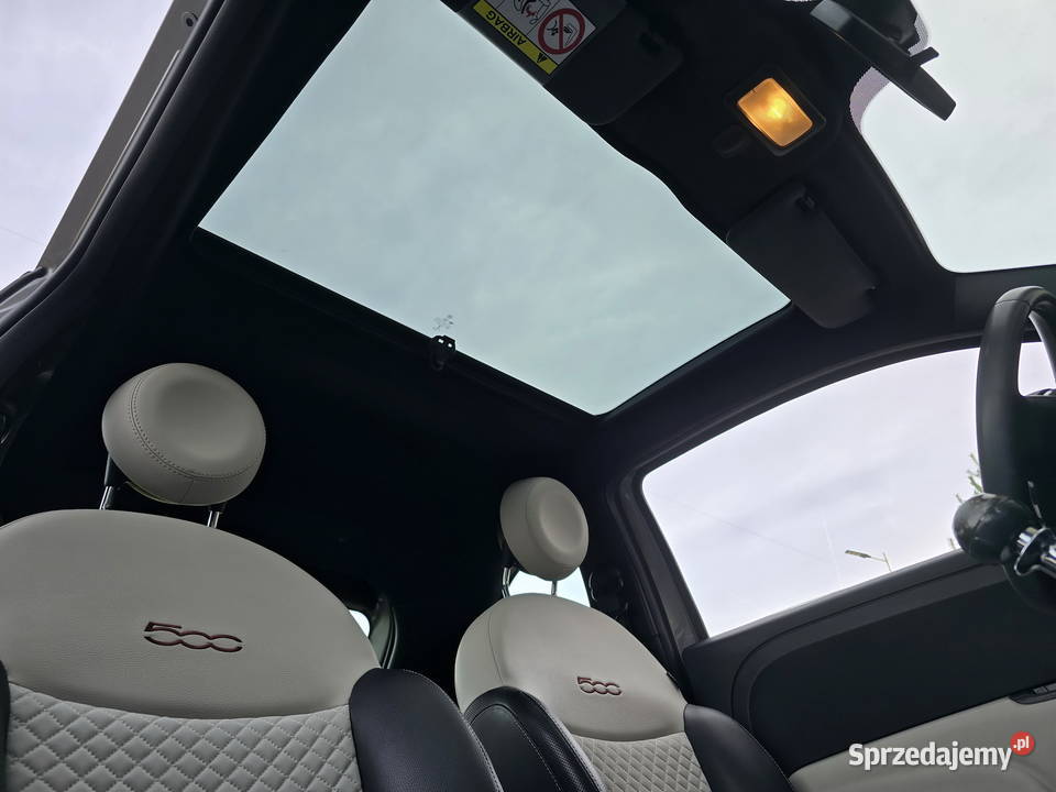 FIAT 500 12i STAR Lounge bogata wersja panorama ESP