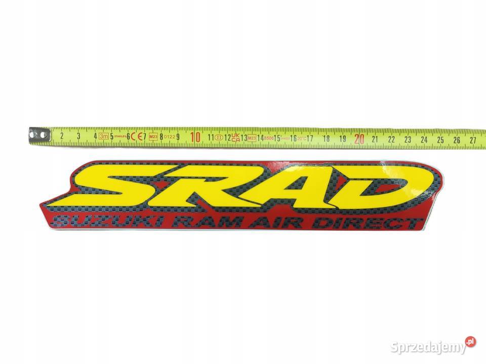 NAKLEJKA SRAD NA ZADUPEK PRAWY SUZUKI GSXR 750 sprzedam