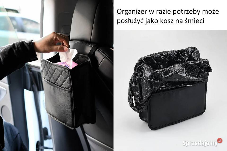 Organizer Samochodowy na Fotel Dwukomorowy Sieradz