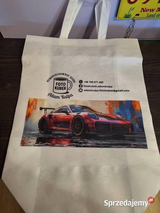 Torba reklamowa na zakupy z nadrukiem zdjęciem