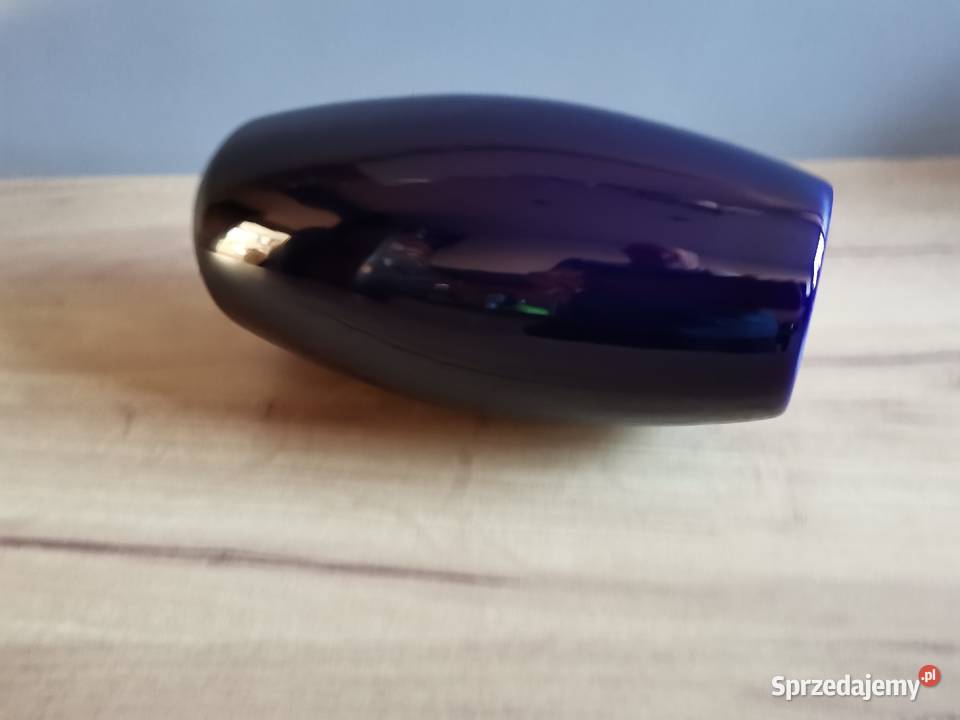 Stary niebieski kobaltowy wazon porcelit Katowice