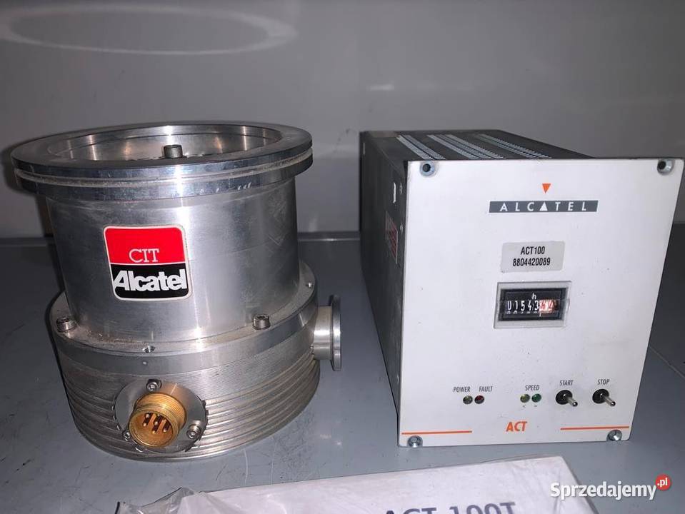 TURBOMOLECULAR PUMP ALCATEL 5100 PTM 5100 ACT Warszawa