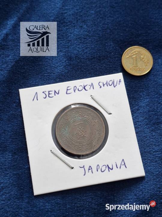 1 sen Jsponia Epoka TaishoShowa Wejherowo