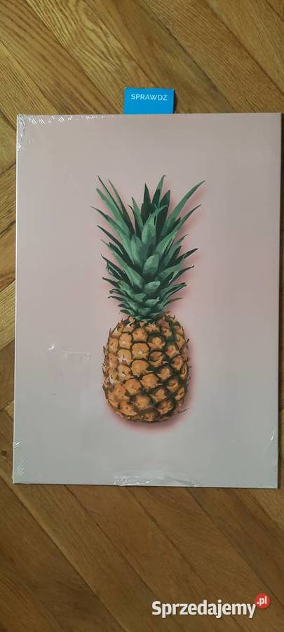 Ananas Kolekcja Tropico metalowy plakat Displate Warszawa
