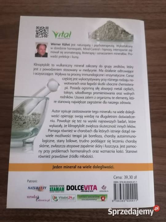 Aktywny zeolit klinoptylolit Werner Khni miękka Poradniki, albumy i reportaże Łódź sprzedam