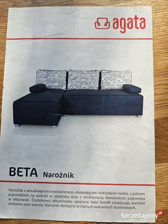 Naroznik młodzieżowy BETA 1400 Nadarzyn