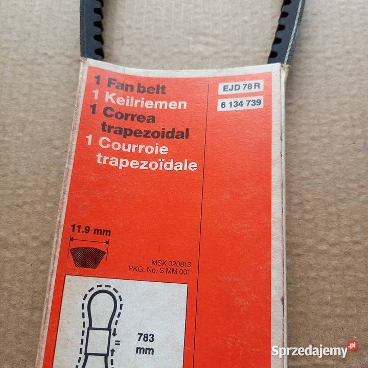 613473984AB6C301BA EJ1V 0783 Pasek klinowy Pozostałe Kraków